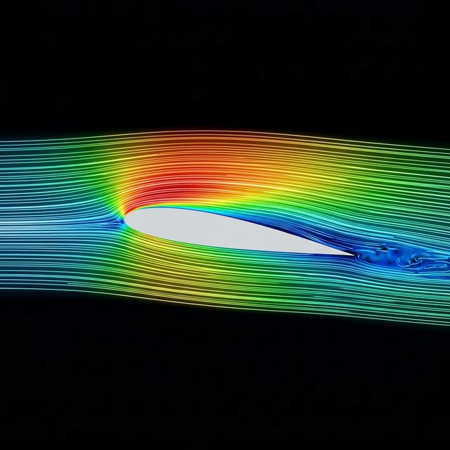 CFD Airfoil Simulation